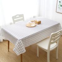 Mantel De Plástico PEVA Impermeable Y Antiaceite 1pc En Colores Negro Y Blanco Con Patrón a Cuadros Para Fiestas Y Picnics Al Aire Libre - details 1