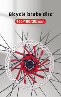 VXM Frenos De Disco Para Bicicleta Pads G3CS Multicolor Ultraligero 6 Bolts Piezas Para Ruedas De 160/180/203mm MTB Y Ciclismo De Carretera - details 0