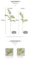 Fern Artificial De Gran Tamaño En Verde Para Decoración De Hogar Y Bodas Adorno De Mesa Japonés Zen Prop De Fotografía De Interior - details 4