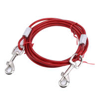 Cadena De Acero Inoxidable Para Perros 5mm*3m Resistente Y Duradera Con Anillos De Metal En Ambas Terminales Correa Para Mascotas - details 4