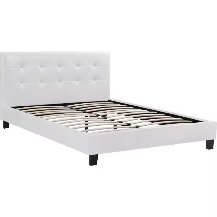 Habitat y Jardin - Cama "Julia" - 180 x 200 - Blanco - 1