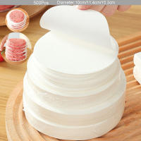 500Pcs Papel De Hueso Para Hamburguesa Separador De Matitas Congeladas Para Panqueques De Pollo Y Carne De Res Tamaño 10cm 11.4cm 15.3cm - details 1