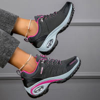Zapatos Deportivos Para Mujer Plataforma Impermeables Zapatillas De Moda Para Exterior Senderismo Antideslizantes Casual Bajo Top Zapatos De Correr - details 3