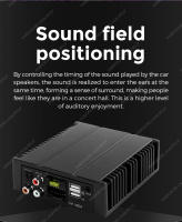 Amplificador DSP Para Coche 4*80W Compatible Con Radio Android General Motors Ajuste EQ APP USB Música Inalámbrica AUX/RCA Entrada Soporte EQ Por APP - details 4