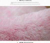 Alfombra Redonda De Peluche Suave Artificial Cabello Largo Tapete Suave Para Piso Decoración De Hogar Dormitorio Sala De Estar Moderna - details 18
