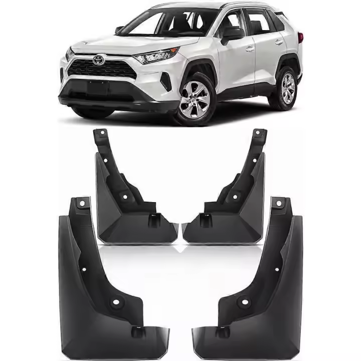 Genuine Full Set Splash Guards Mud Flaps Fender For 2019-2024 Toyota RAV4 - 1