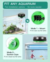 Alimentador automático de peces para acuario, dispensador automático de alimentos con temporizador, alimentador recargable con Cable USB, pantalla LCD - details 8