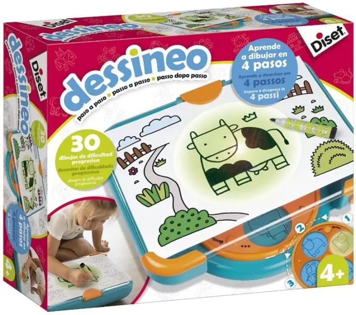 JUEGO DESSINEO APRENDE A DIBUJAR PASO A PASO   (33161018) - 1
