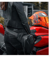 Bolsa De Pierna Impermeable Para Motocicleta Carbono Fibra Caja Rígida Hombro Pack Casual Exterior Para Hombres Y Mujeres - details 4