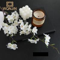1PC Decoración De Habitación Con Flores Artificiales De Cerezo Rosa Y Blanca Para Bodas Y Decoración Del Hogar Estilo Silken - details 5