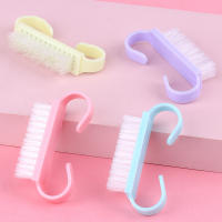 50Pcs Limpieza De Uñas Con Cepillo Plástico Herramientas De Arte De Uñas Y Pelos Suaves Para Manicura Y Pedicura Pack De Colores - details 0