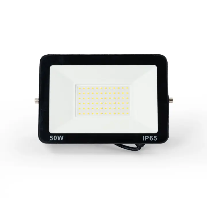 Barcelona LED Proyector LED exterior 50W - 95lm/W - IP65 - Negro - 1