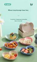 Plato En Forma De Corazón De Plástico Para Comida Pequeña O Frutas Apto Para Uso Doméstico Y Camping Dishware - details 4