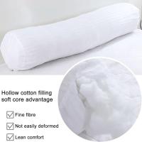 Almohada De Memoria Para El Cuello Con Forma Redonda Alivio Del Dolor Al Dormir Soporte Lumbar Hombro Con Bollo De Poliéster Tamaño 40x15x15 Cm - details 5