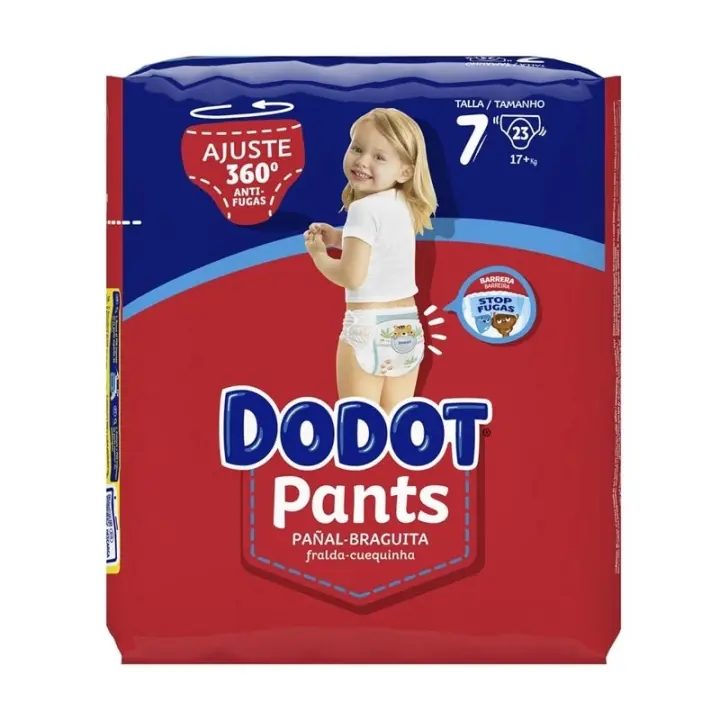 DODOT PANTS PAÑAL-BRAGUITA TALLA 7 23 UNIDADES - 1