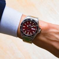 Reloj de buceo Automático Hombre Orient Kamasu RA-AA0003R dial rojo 42mm buceo correa acero 200m water resist RA-AA0003R19B - details 4