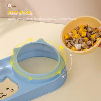 Tazón Automático Para Gatos Con Fuente De Agua Alimentador De Alimento Para Perros Tazón Doble Con Soporte Elevado Para Beber Para Gatos - details 6