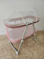 Cuna Moisés Cuna Mom & Me Rosa de Kikkaboo: Comodidad, Cercanía y Seguridad para los Primeros Meses del Bebé - details 1