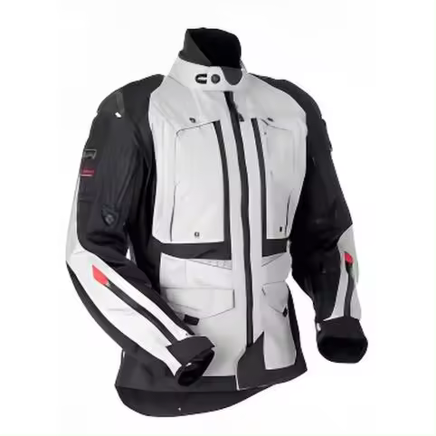 CHAQUETA DE MOTO INVIERNO ARROW GRIS/NEGRO - 1