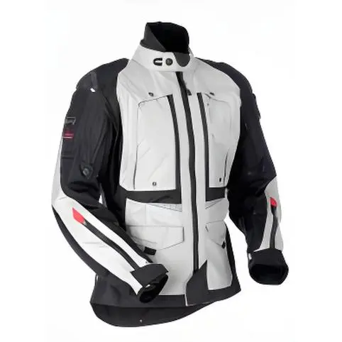 CHAQUETA DE MOTO INVIERNO ARROW GRIS/NEGRO - 1
