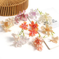 5/10Pcs Flores Artificiales De Seda Para Decoración De Bodas Y Hogar Accesorios De Manualidades Y Scrapbook Regalo - details 5