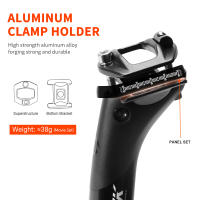 TOSEEK Poste De Silla De Bicicleta De Carbono Ligero 27.2/31.6mm Longitud 400mm Negro Mate MTB Road Bike Piezas De Tubo De Silla - details 2