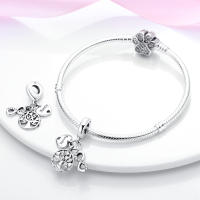 Colgante De Torre De Viaje Con Encanto De Gato Para Mujer Joyería Original De Pulsera Y Collar Plata Esmaltada 100% 2023 - details 193