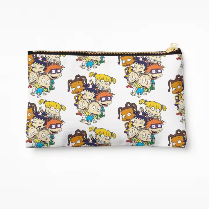 Neceser de maquillaje Rugrats Papel Tyvek estuches, cosméticos organizador de artículos de tocador, Bolsa de almacenamiento - 1