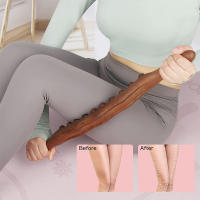 Rodillo De Masaje Lymphático De Madera Para Terapia Y Eliminación De Celulitis Herramienta De Drenaje Linfático Para Cuello Espalda Cintura Piernas - details 7