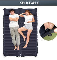 Colchón Inflable Ultraligero Para Acampar Con Almohada Y Bomba Integrada Tapete De Viaje Para Dormir Al Aire Libre - details 5