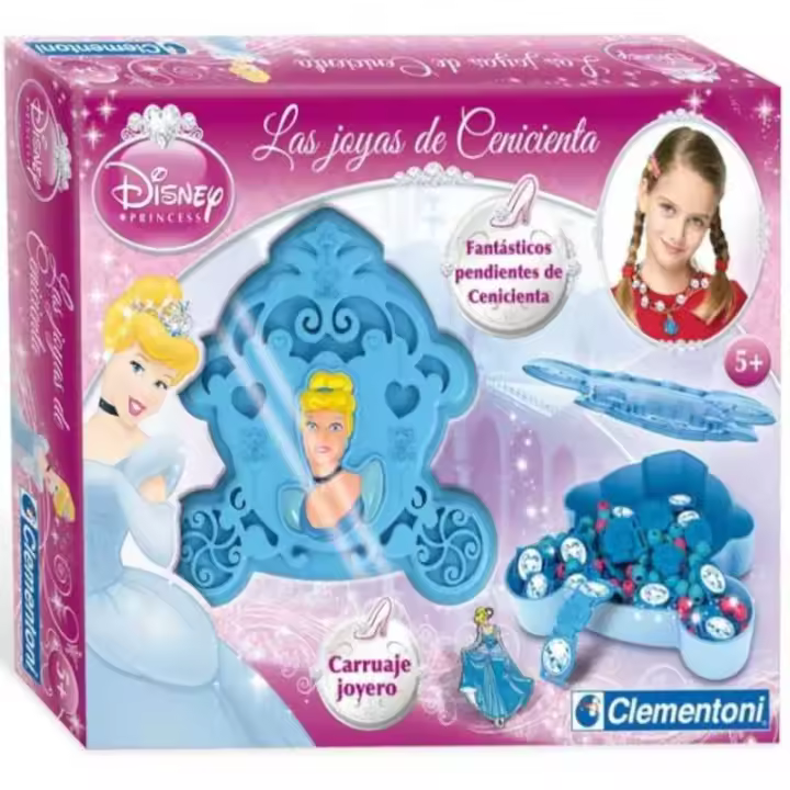 Kit Joyero forma de Carruaje Cenicienta Princesas Disney Disney - 1