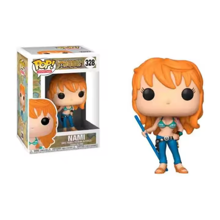 Funko POP! Vinyl One Piece-328 Nami S2- Figura Coleccionable Oficial - Juguete para Niños y Adultos - Fans - Diversidad de Personajes y Temáticas - 1