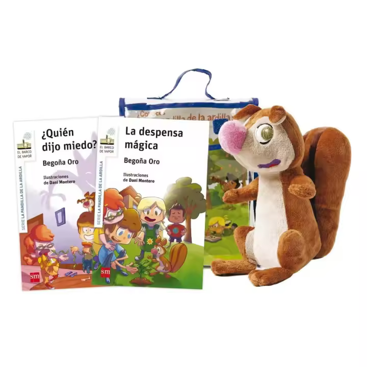 Libro Pack de Rasi con mascota. Pandilla ardilla Editorial SM Año 2015 Autor Oro, Begoña ISBN 9788467578102 - 1