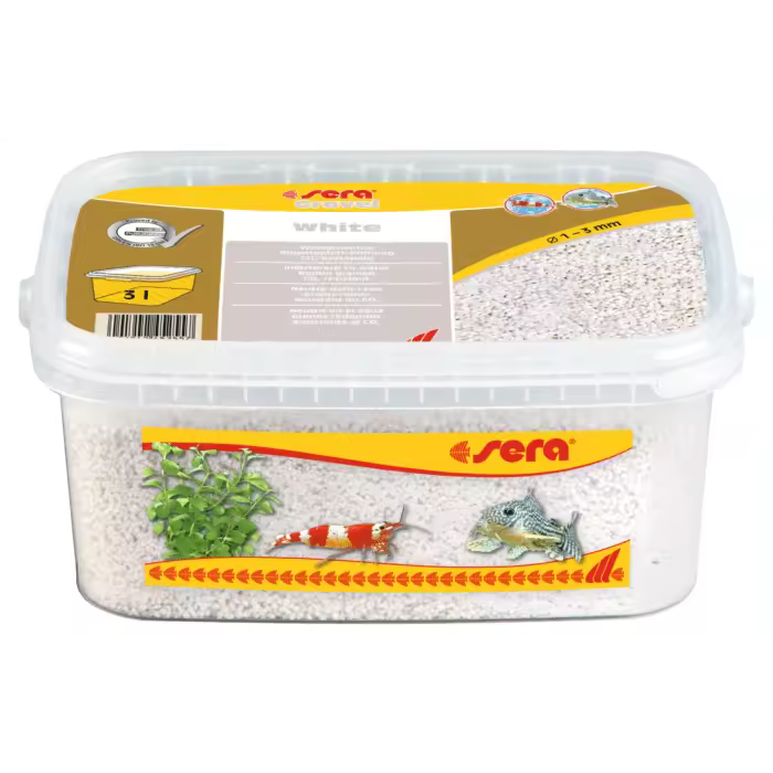 Sera Gravel White 1-3 mm 3L - 1