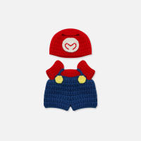 Ropa De Muñeca Tejida a Mano 17cm Adecuada Para Personajes De Juegos Y Anime Reemplazo De Accesorios Desmontable Para Muñecas Labub Material De Tela Unisex - details 0
