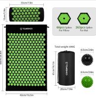 TOMSHOO - Juego de Acupresión y Masaje con Almohada y Bolas - Alivio del Dolor y Relajación Profunda - Yoga - details 4