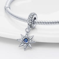 Encantos De Plata De Ley 925 Para Joyería DIY Con Encantos De Gatos Perros Elefantes Indianos Estrellas Y Lunas Para Cumpleaños De Mujeres - details 4