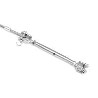 Ajustador De Tensión De Acero Inoxidable 304 M5-M12 Para Amarre Marítimo Abrazadera De Cuerpo Cerrado Herramienta De Metal Para Artesanía - details 11