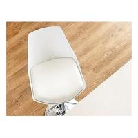 asiento de polipropileno blanco