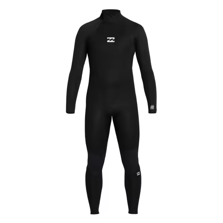 Billabong Traje De Neopreno De Manga Larga Con Cremallera Trasera 54 Intruder Gbs - 1