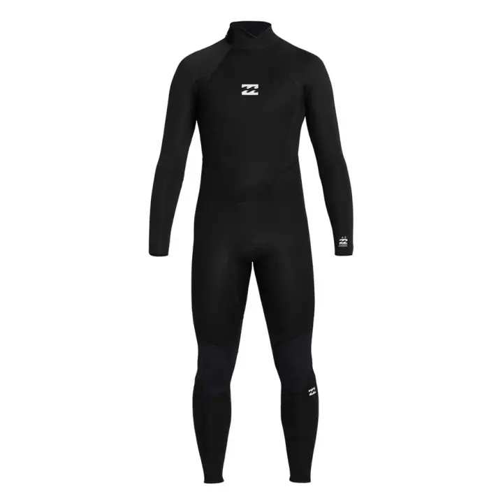 Billabong Traje De Neopreno De Manga Larga Con Cremallera Trasera 54 Intruder Gbs - 1