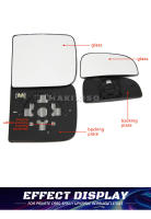 Espejo Retrovisor Atrás Calentado Para Dodge Ram 1500 2500 2012-2019 Vidrio Transparente Para Visión Trasera Accesorios De Coche - details 6