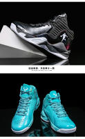 Zapatos De Baloncesto Para Hombres Clásicos Morados Moda Al Aire Libre Transpirables Deportivas De Alto Talle Para Mujeres Entrenamiento De Baloncesto Para Hombres - details 25