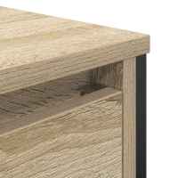 vidaXL Mueble de baño con lavabo y cajones roble Sonoma 90x34,5x60 cm - details 6