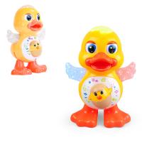 Juego De Lluvia De Pato Cartoon Con Luz Eléctrica Y Música Juguete Educativo Para Niños Edad Recomendada 3-12 Años Baterías No Incluidas - details 0