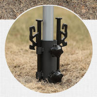 Soporte De Paraguas Ajustable De Acero Inoxidable Para Tienda De Campaña Y Pesca Soporte De Pala De Paraguas Resistente Al Viento Accesorio De Camping - details 10