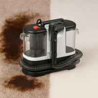 Limpiatapicerías Jocca con agua, 500W, depósito doble (1800ml limpio / 1300ml sucio), manguera 1,5m, elimina manchas, ácaros y bacterias en sofás, colchones, alfombras, cortinas. Compacto, potente y fácil de usar. Radio de limpieza 5 m. - details 1