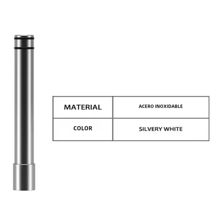 Tubo De Acero Inoxidable Extensible Para Filtro De Acuario Inlet Y Outlet Componente Anticuadrillas Para Peces Y Camarones 12mm/16mm - 1