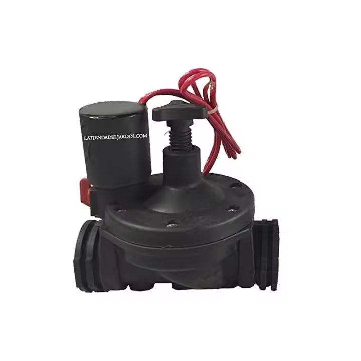SUINGA Pack 4 Electrovalvula de riego 1'' 9V Suinga con regulador de caudal | Funciona con Programadores de Riego a bateria - 1
