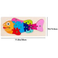 Rompecabezas De Madera Para Niños Con Temas De Dinosaurio Animal Y Tráfico Juguete De Puzzle Ideal Para Niños Y Niñas Regalo Ideal Adecuado Para Edad 3-6 Años - details 15